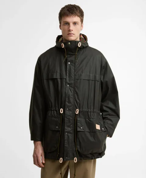 Paul Smith Loves Barbour Durham Waxed Jacket