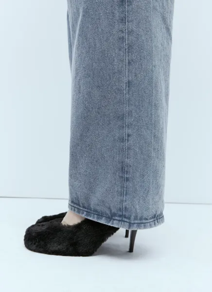 Ryder Faux Fur High Heels