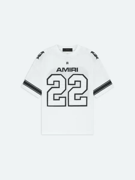 22 MESH TEE - WHITE