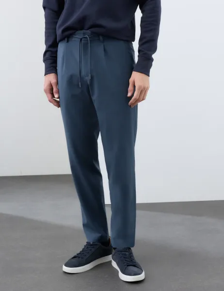 Autograph Wool Blend Performance Trousers Nightshade