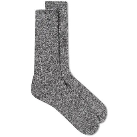 Mock American Rib Crew Sock