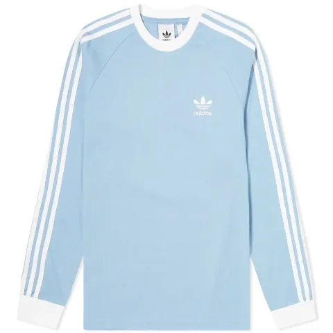 3 Stripe Long Sleeve T-Shirt