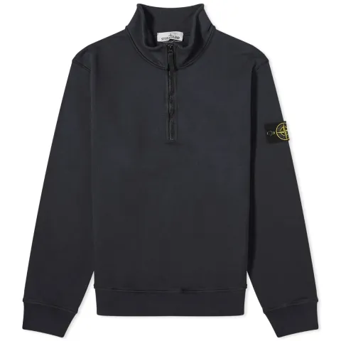 Garment Dyed Half Zip Sweat