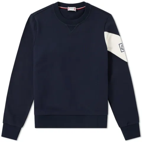 Gamme Bleu Chevron Crew Sweat