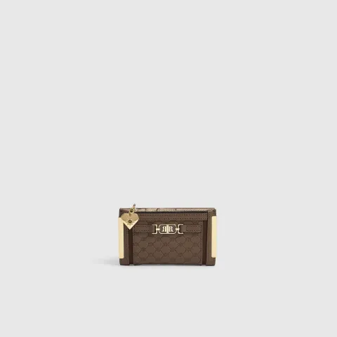 River Island Rir Embossed Mini Foldout Purse