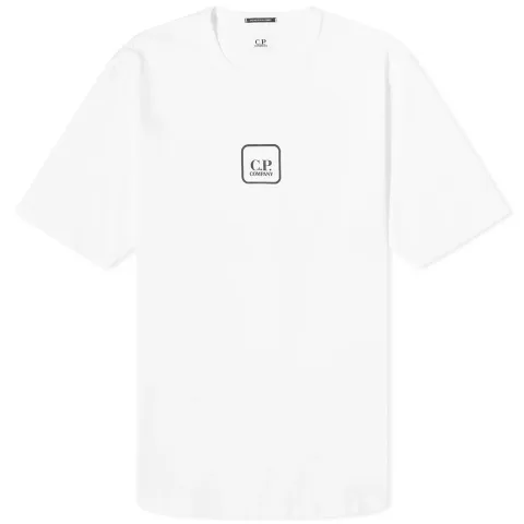Mercerized Reverse Logo T-Shirt