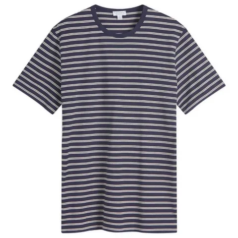 Classic Crew Neck Stripe T-Shirt