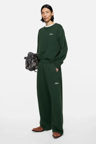 Fleece sweatshirt with logo