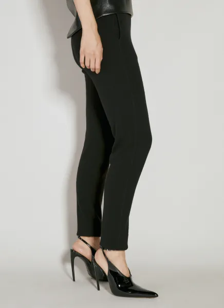 High-Waisted Cashmere Leggings