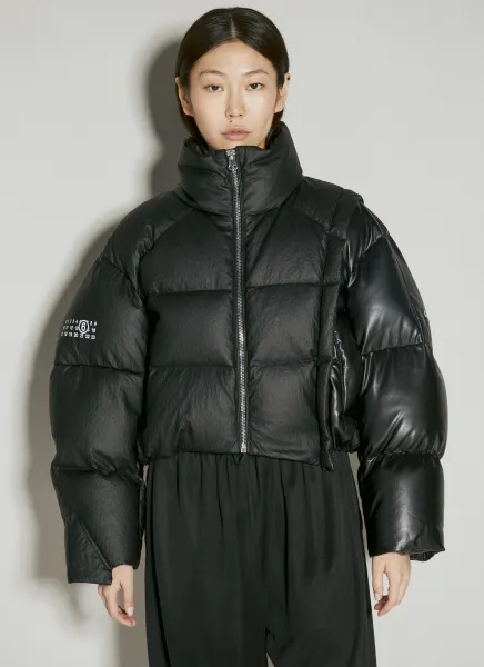 x Chepeng Cropped Down Jacket