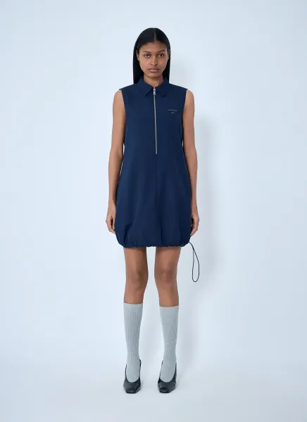 Logo Motif Cargo Dress
