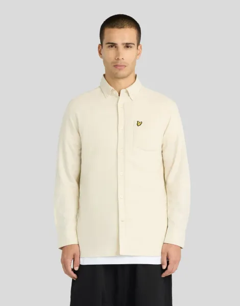 Lyle & Scott Button Down Flannel Shirt