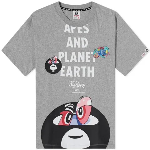 AAPE x Eric Inkala Moonhead Tee