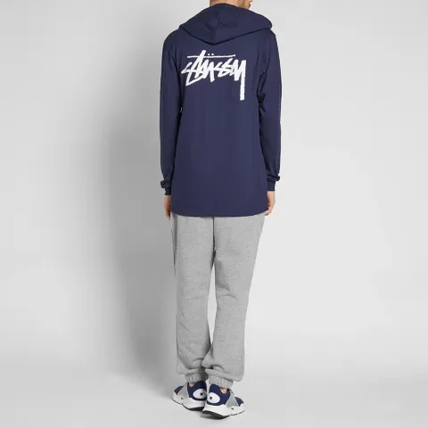 Long Sleeve Original Stock Hooded Tee