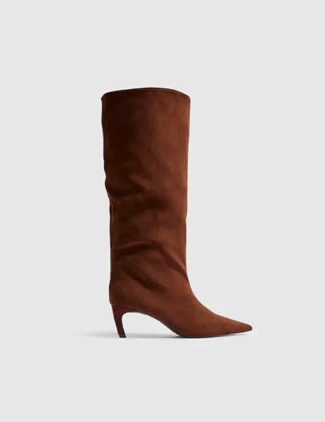 River Island Stiletto Heel Knee High Boots