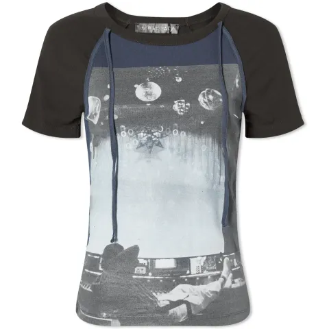 Apron Moon Print T-Shirt