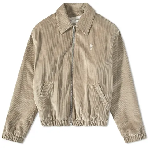AMI Tonal Small A Heart Corduroy Jacket