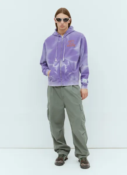 French Zip Hooded Sweatshit