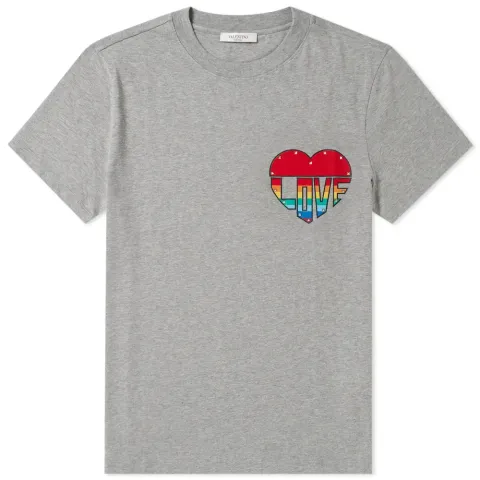 Love & Star Print Tee