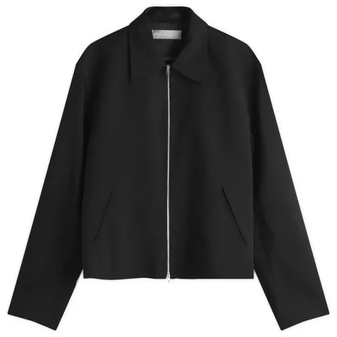 Wool Mini Zip Jacket