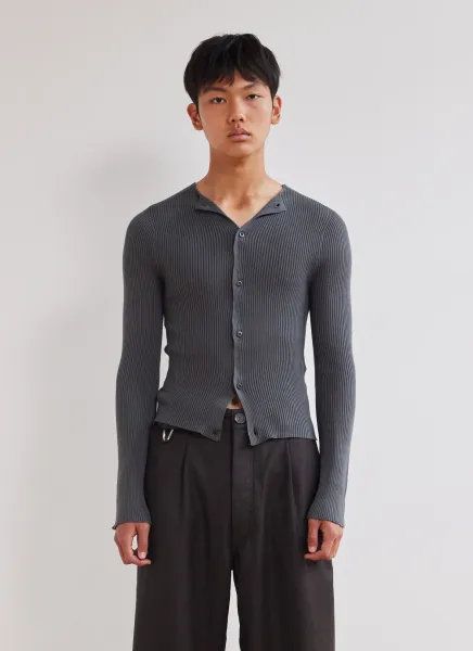 Silk Knit Cardigan
