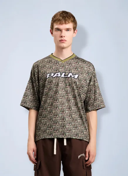 Camo Allover Palm Sport T-Shirt