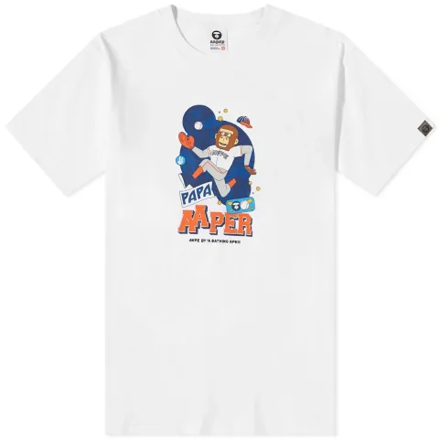 AAPE x Rob Flowers Papa T-Shirt