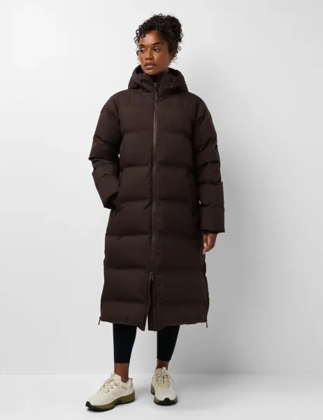 Nimbus Longline Waterproof Puffer Dark Brown