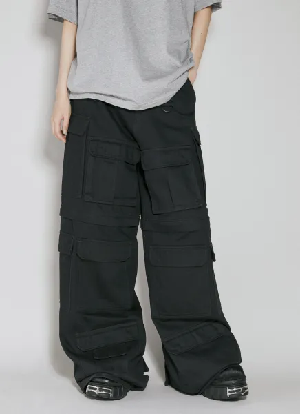 Wide Leg Cargo Pants