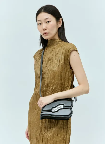 Distortion Wavy Mini Handbag