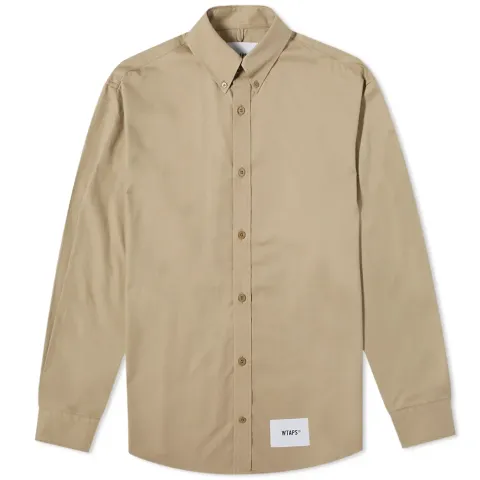 Twill Button Down Shirt