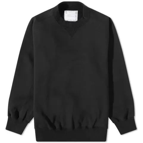 S Logo Split Seam Crew Sweat