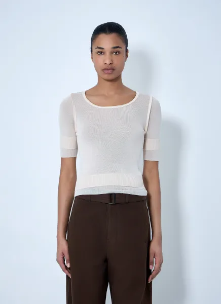 Sheer Knit Top