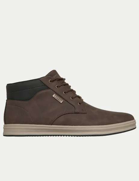 Skechers Palmiro Wallace Waterproof Boots Chocolate