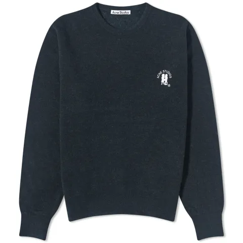 Kiza Alpaca Logo Crew Knit