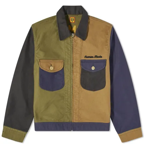 Zip-Up Work Jacket