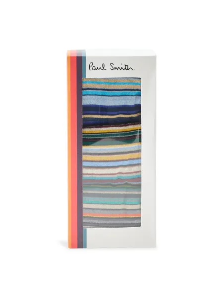 PS Paul Smith Signature Stripe Three Pack Socks Gift Set