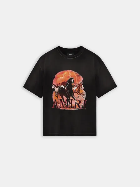 PLAINS OVERSIZED TEE - Black