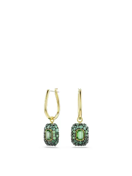 Swarovski Sublima Gold-Plated Hoop Earrings