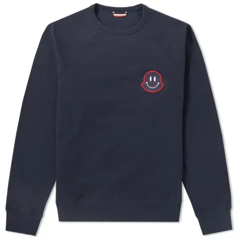 Twist Smiley Face Logo Crew Sweat