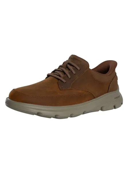 Skechers Slip-ins Arch Fit Garza Relaxed Leather Trainers