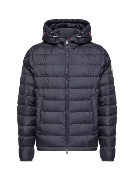 Men Vermeille Hooded Short Jacket Navy