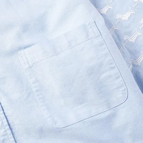 Hector Embroidered Arm Stripe Shirt