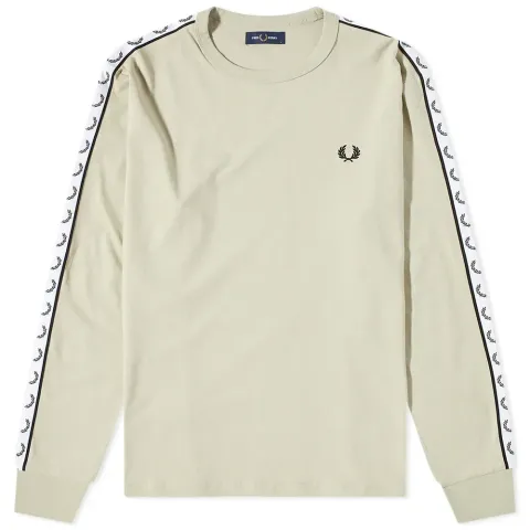 Long Sleeve Taped Logo T-Shirt