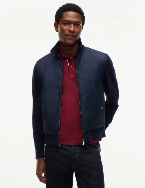 Tommy Hilfiger Wool Rich Sports Jacket Navy