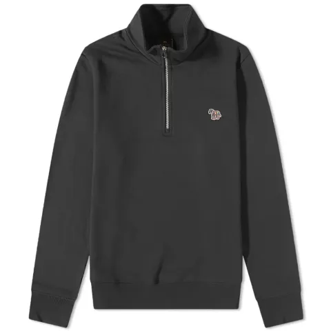 Zebra Half Zip Sweat
