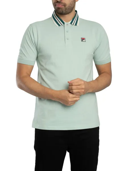 Fila Achille Heritage Tape Basic Polo Shirt
