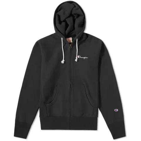 Script Logo Zip Hoody