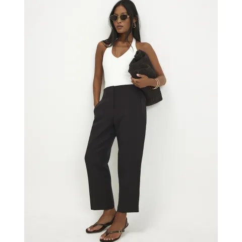 River Island Petite High Waisted Cigarette Trousers