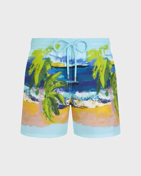 Vilebrequin Men Swim Shorts Copa Cabana